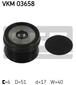 Механизм свободного хода SKF VKM 03658